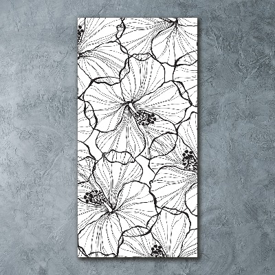 Staand foto op plexiglas Hibiscus