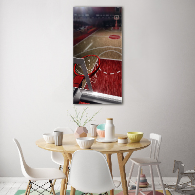 Staand plexiglas foto Basketbalveld