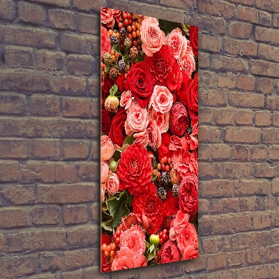 Staand foto op plexiglas Een boeket bloemen