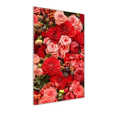Staand foto op plexiglas Een boeket bloemen
