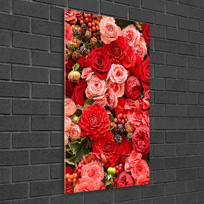 Staand foto op plexiglas Een boeket bloemen