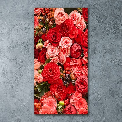 Staand foto op plexiglas Een boeket bloemen