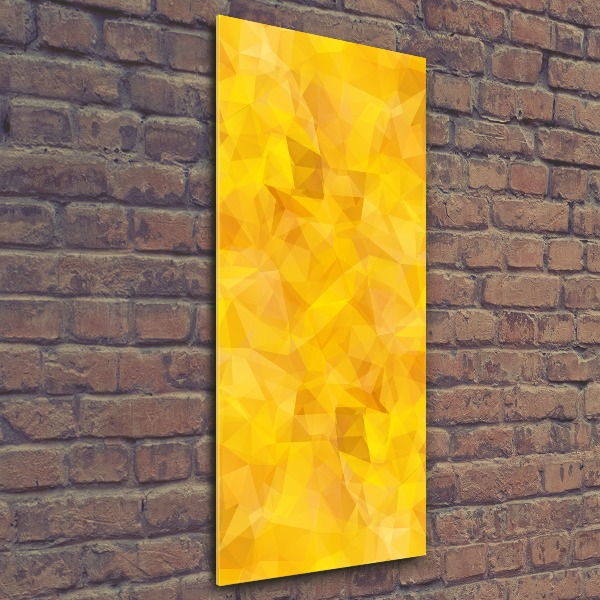 Staand foto in plexiglas Abstracte driehoeken