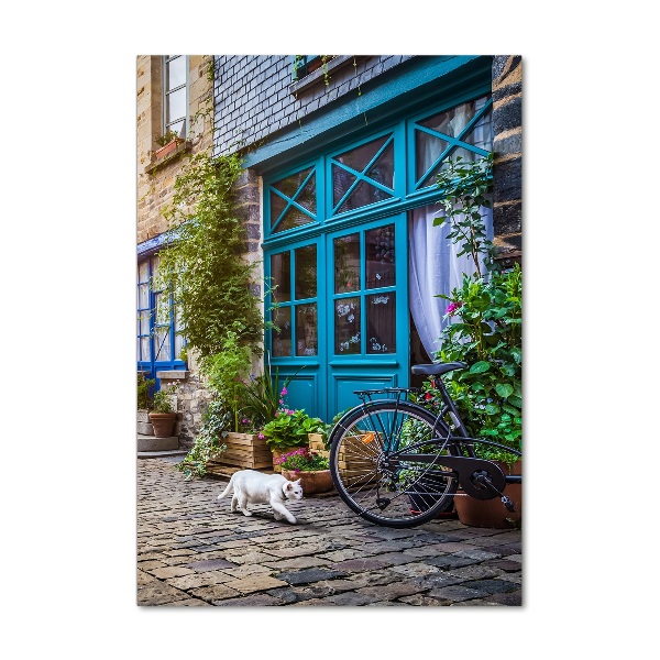 Staand plexiglas foto Een charmante straat