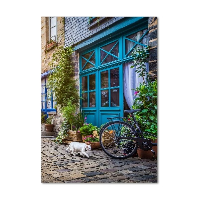 Staand plexiglas foto Een charmante straat
