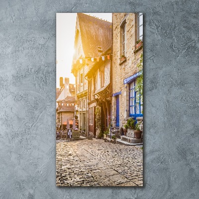Staand plexiglas foto Een charmante straat