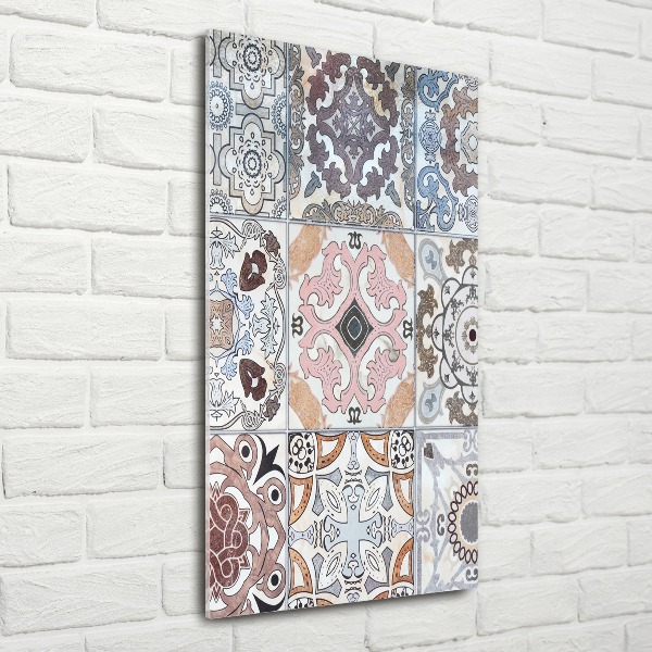 Staand foto in plexiglas Keramische tegels