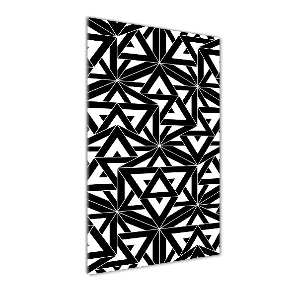 Staand foto op plexiglas Geometrische achtergrond