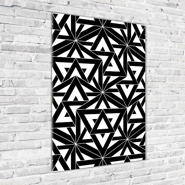 Staand foto op plexiglas Geometrische achtergrond