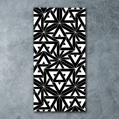 Staand foto op plexiglas Geometrische achtergrond