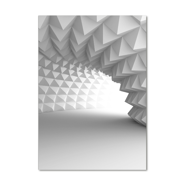 Staand plexiglas foto Abstracte tunnel