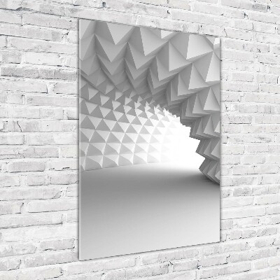 Staand plexiglas foto Abstracte tunnel