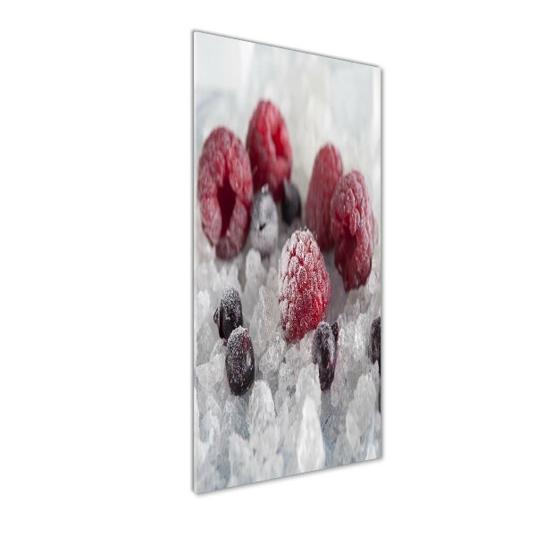 Staand plexiglas foto Bevroren fruit