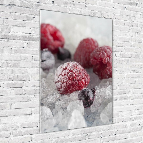Staand plexiglas foto Bevroren fruit