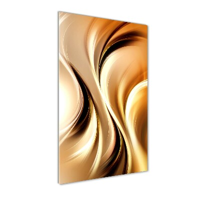 Staand foto in plexiglas Abstracte golven