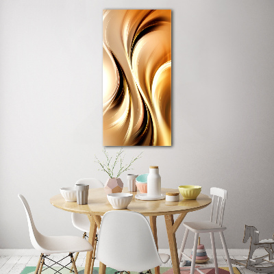 Staand foto in plexiglas Abstracte golven