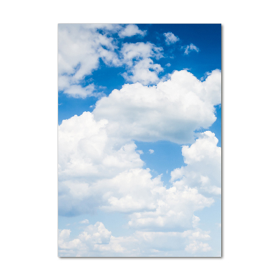 Staand foto plexiglas Wolken aan de hemel
