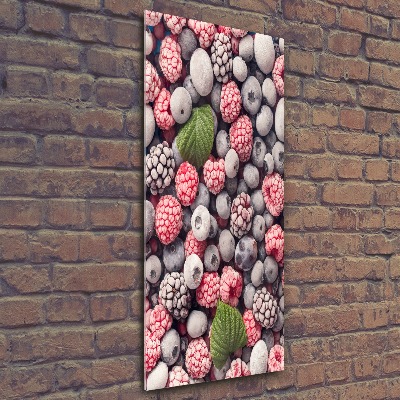 Staand foto op plexiglas Bevroren fruit