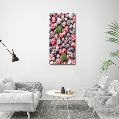 Staand foto op plexiglas Bevroren fruit