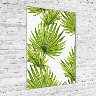 Staand foto plexiglas Tropische bladeren