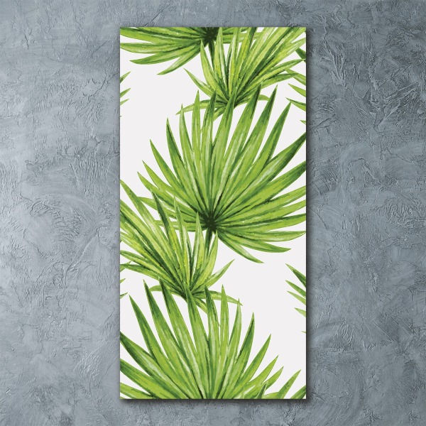 Staand foto plexiglas Tropische bladeren