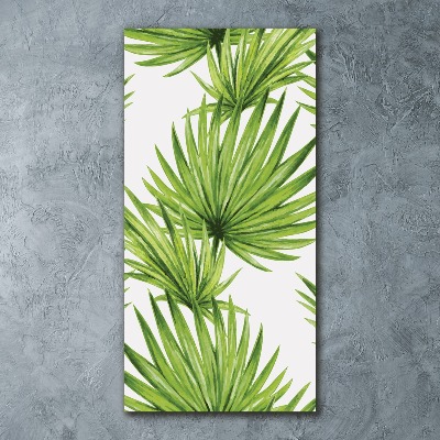 Staand foto plexiglas Tropische bladeren