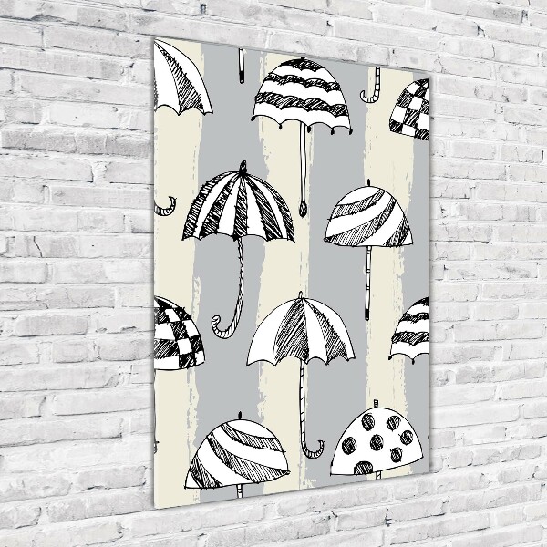Staand foto plexiglas Paraplu's