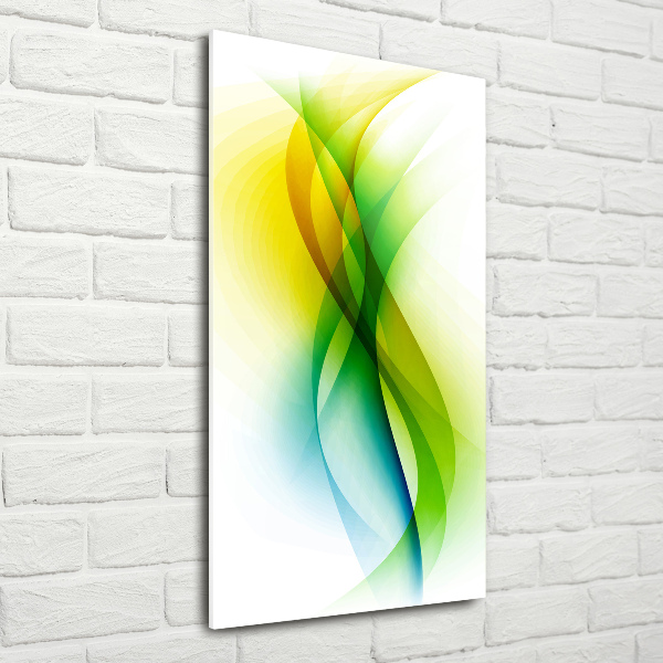 Staand foto in plexiglas Abstracte golven