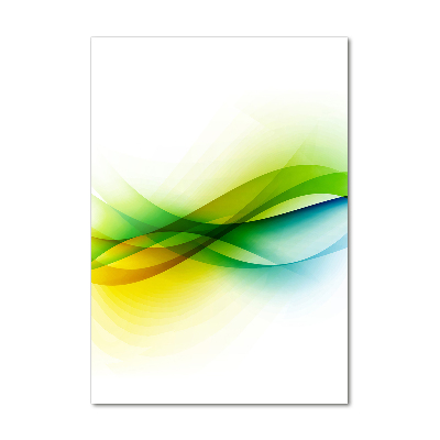 Staand foto in plexiglas Abstracte golven