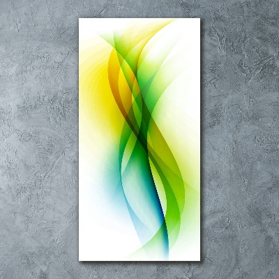 Staand foto in plexiglas Abstracte golven