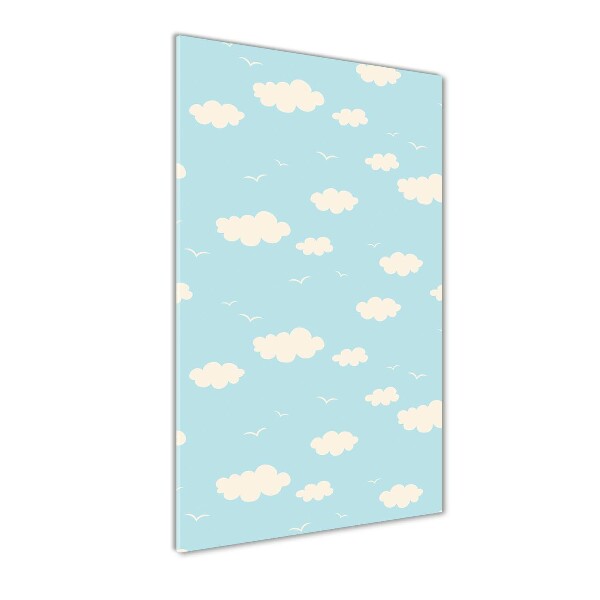 Staand foto in plexiglas Wolken