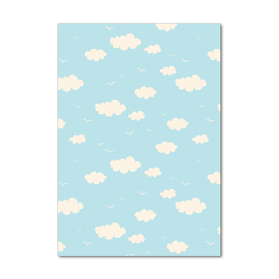 Staand foto in plexiglas Wolken