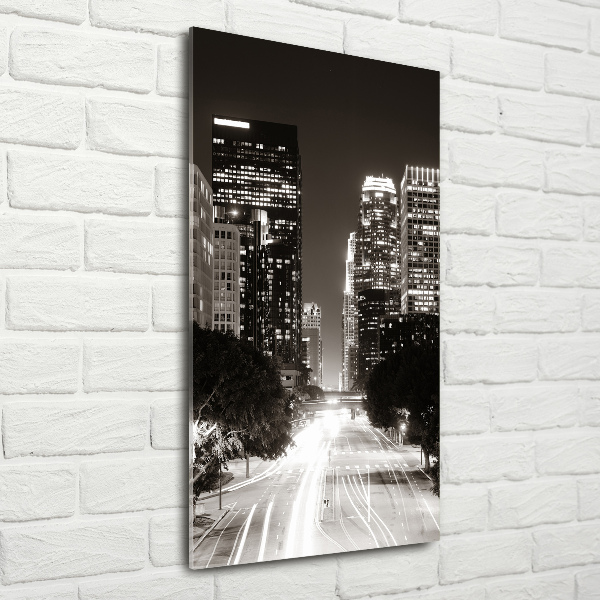 Staand plexiglas foto Los Angeles 's nachts