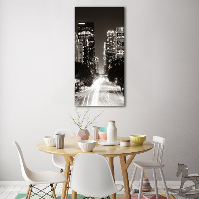 Staand plexiglas foto Los Angeles 's nachts