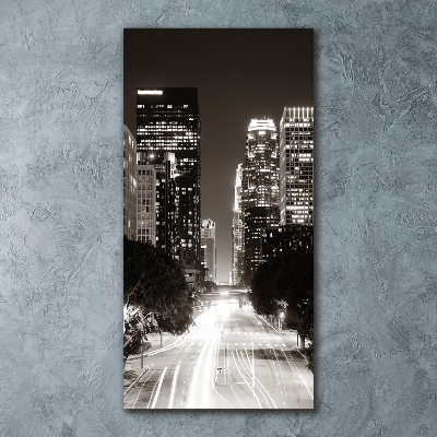 Staand plexiglas foto Los Angeles 's nachts
