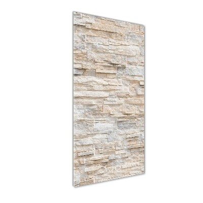 Staand foto in plexiglas Bakstenen muur