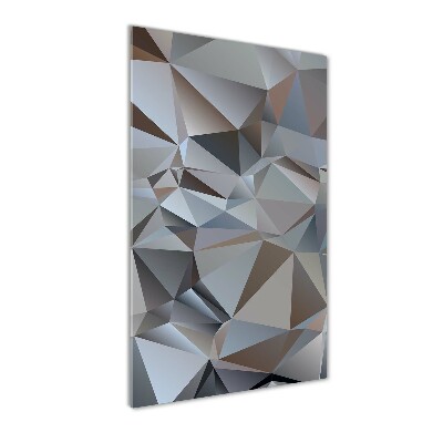 Staand foto in plexiglas Abstracte driehoeken