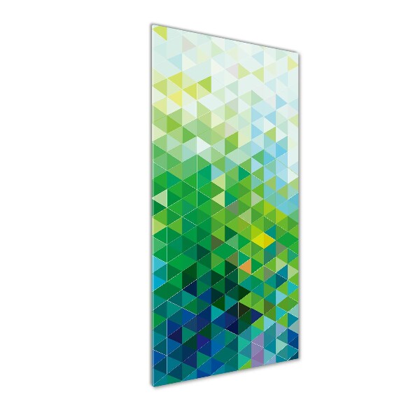 Staand foto op plexiglas Abstracte driehoeken