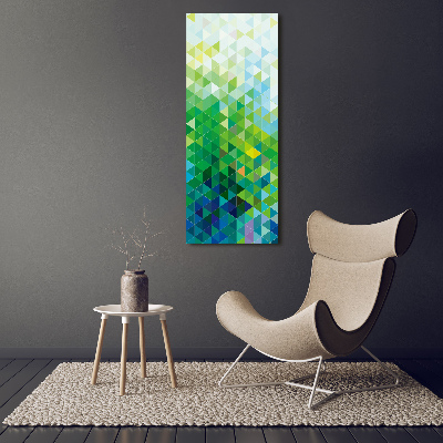 Staand foto op plexiglas Abstracte driehoeken