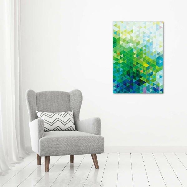 Staand foto op plexiglas Abstracte driehoeken