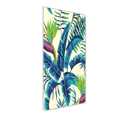 Staand foto plexiglas Tropische bladeren