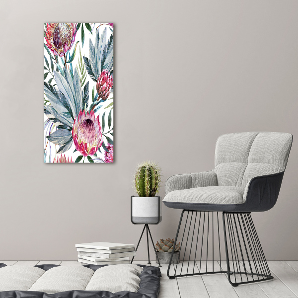 Staand foto op plexiglas Protea