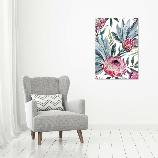 Staand foto op plexiglas Protea