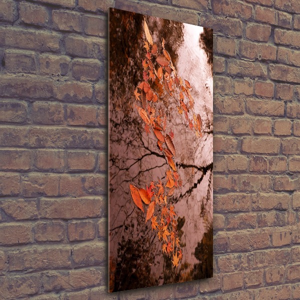 Staand foto plexiglas Herfstbladeren