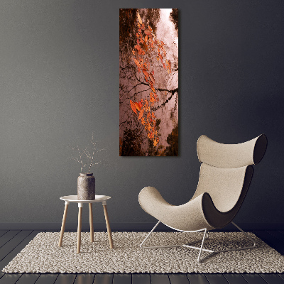 Staand foto plexiglas Herfstbladeren