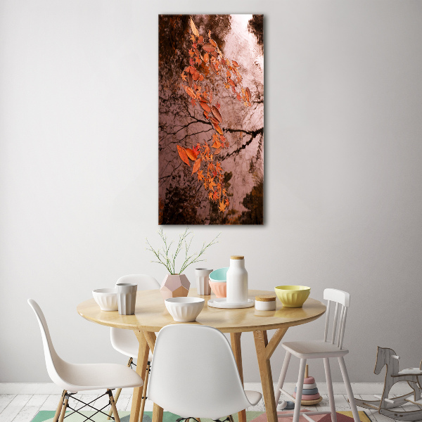 Staand foto plexiglas Herfstbladeren