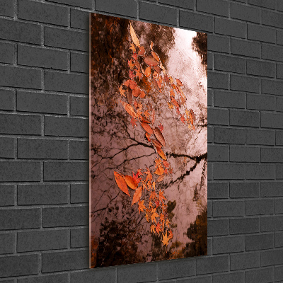 Staand foto plexiglas Herfstbladeren
