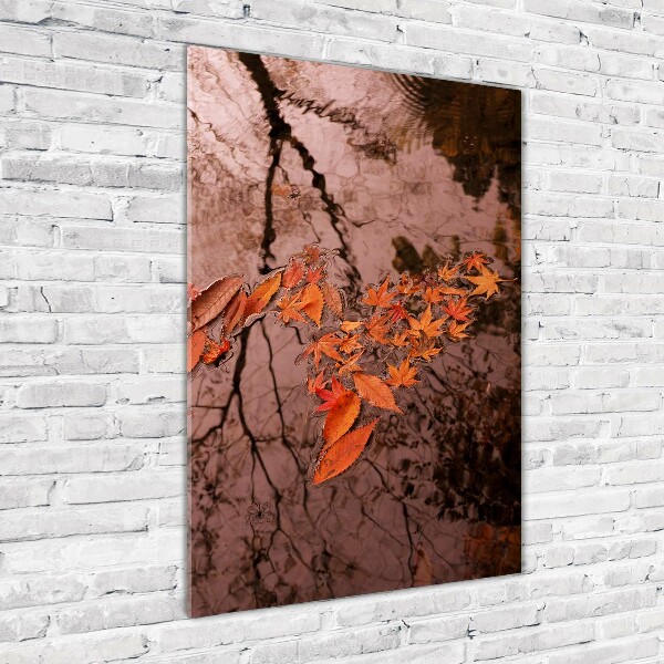 Staand foto plexiglas Herfstbladeren