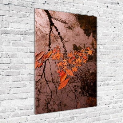 Staand foto plexiglas Herfstbladeren