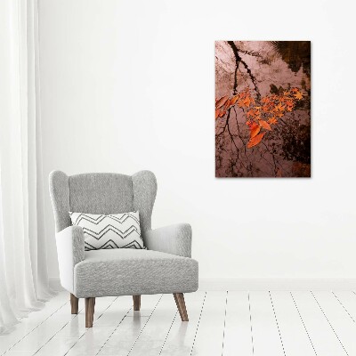 Staand foto plexiglas Herfstbladeren